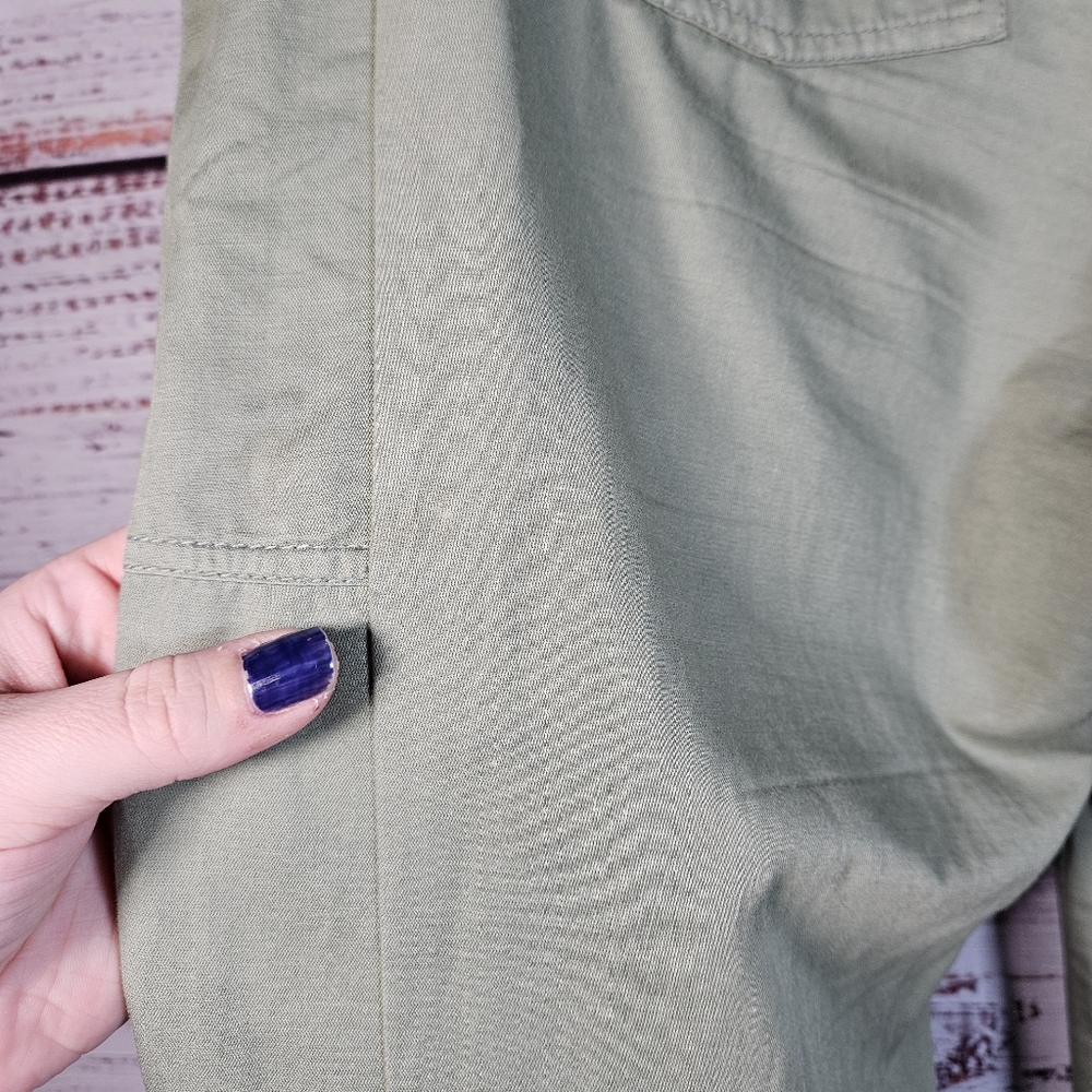 J Brand Athena green belted utility pants - Picture 13 of 16